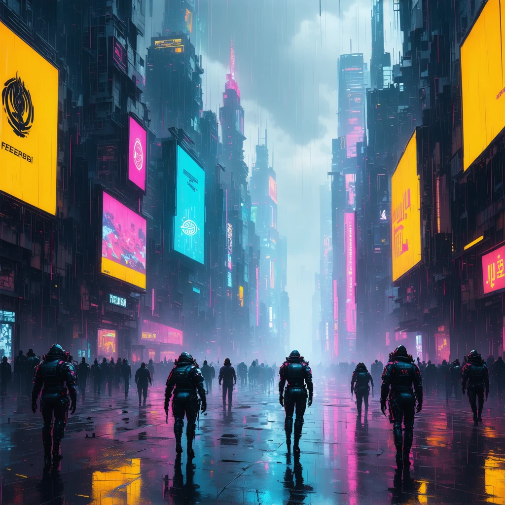 Futuristic Cityscape Cyberpunk