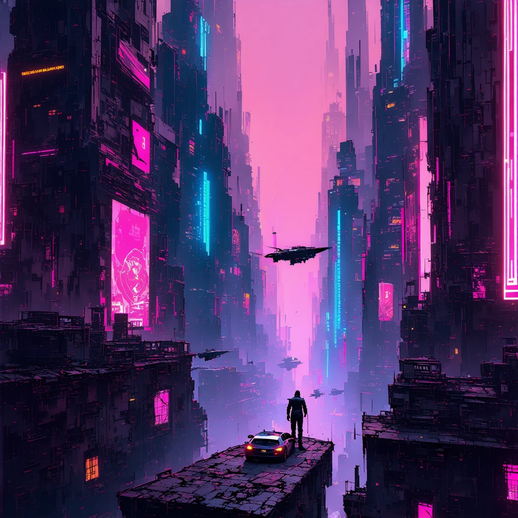 Sci-fi Movie Poster Cyberpunk
