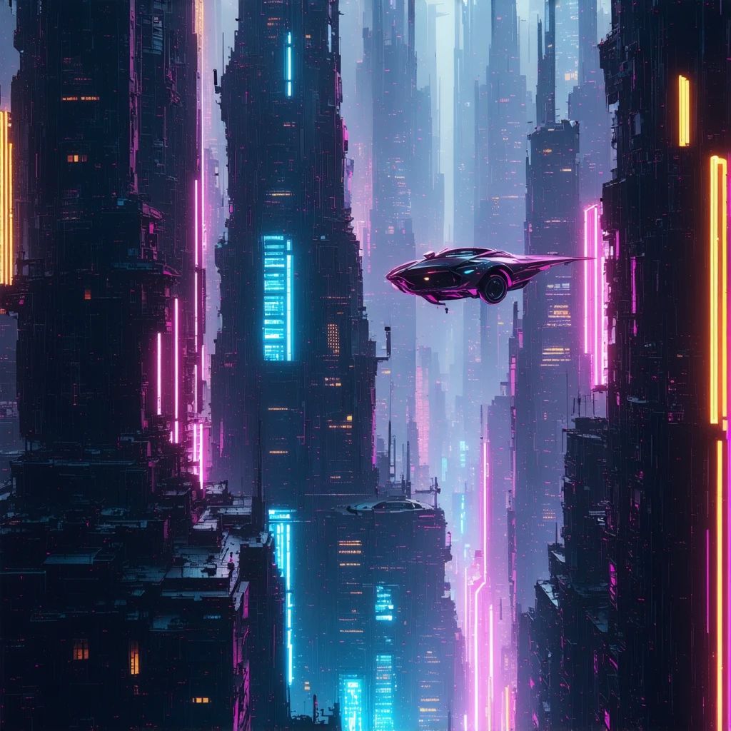 Futuristična mestna pokrajina