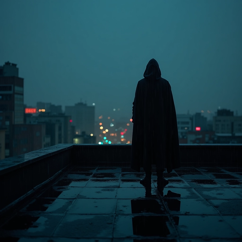 Solitudine di Mezzanotte sul Tetto