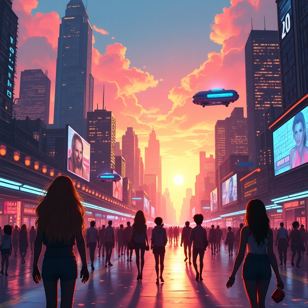 Sogni al Neon: Città Hypertoon