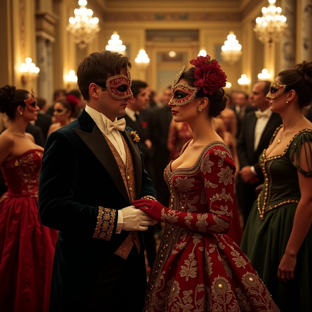 Ballo in Maschera nel Palazzo Rinascimentale