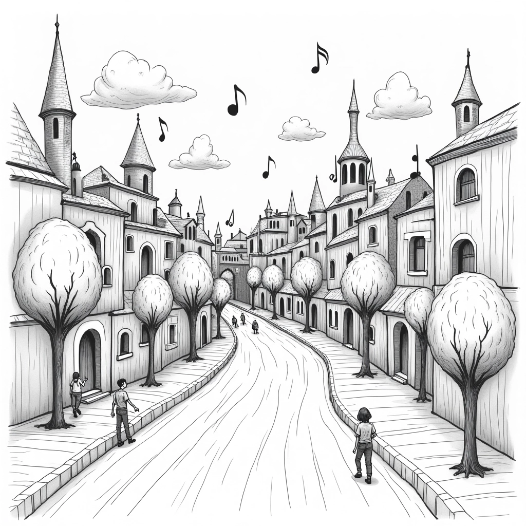 Schizzo di Città Musicale