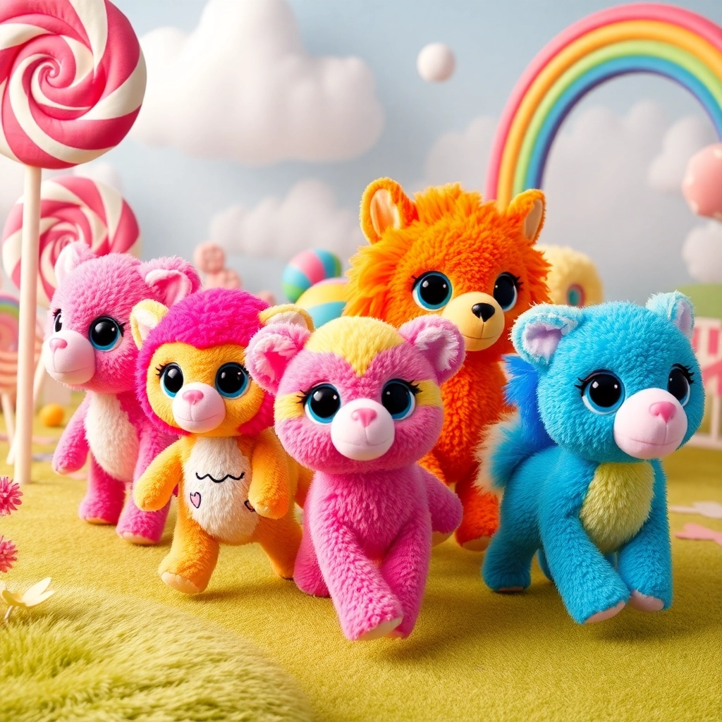 Parata di Peluche a Candyland