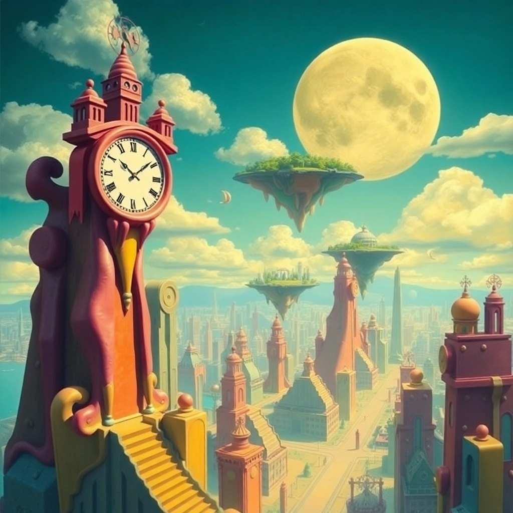 Città Onirica Surreale