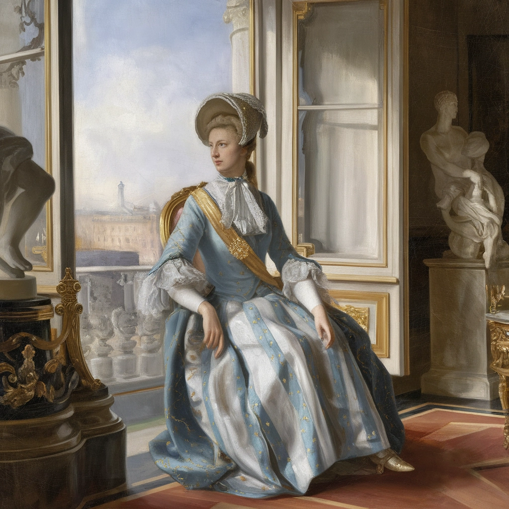 Nobile Signora dell'Epoca Neoclassica