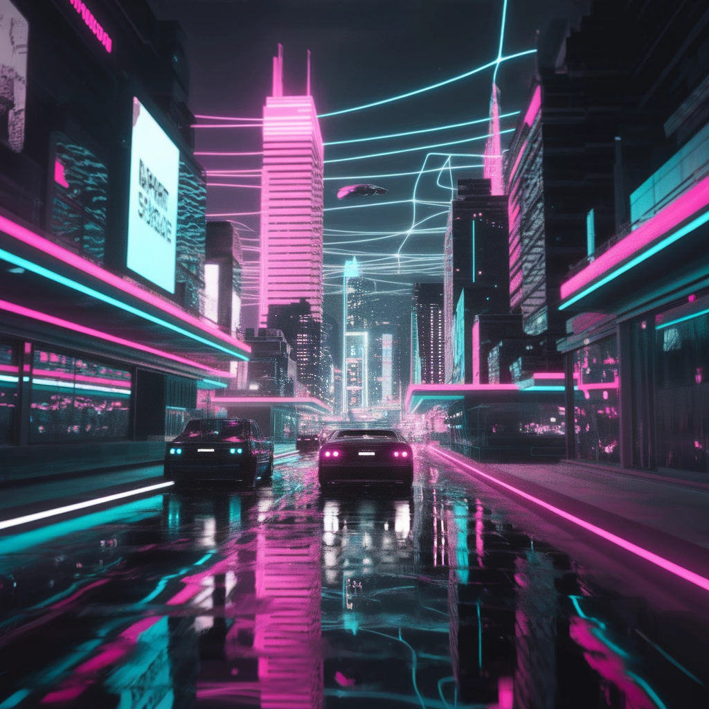 Metropoli Neon Retrowave