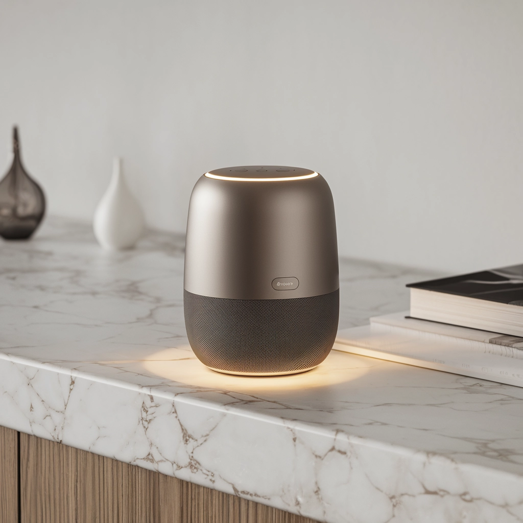 Altoparlante Bluetooth di Lusso su Piano in Marmo