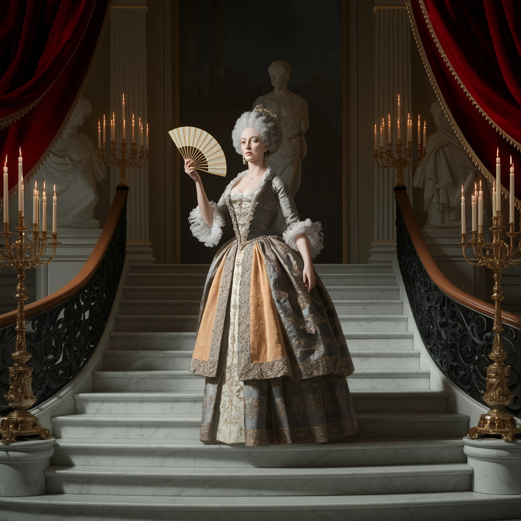 Regale Signora dell'Epoca Neoclassica