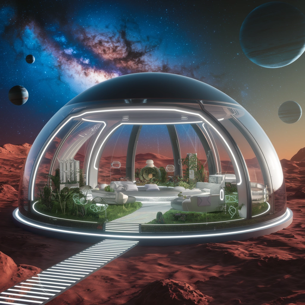 Casa Futuristica a Cupola Spaziale