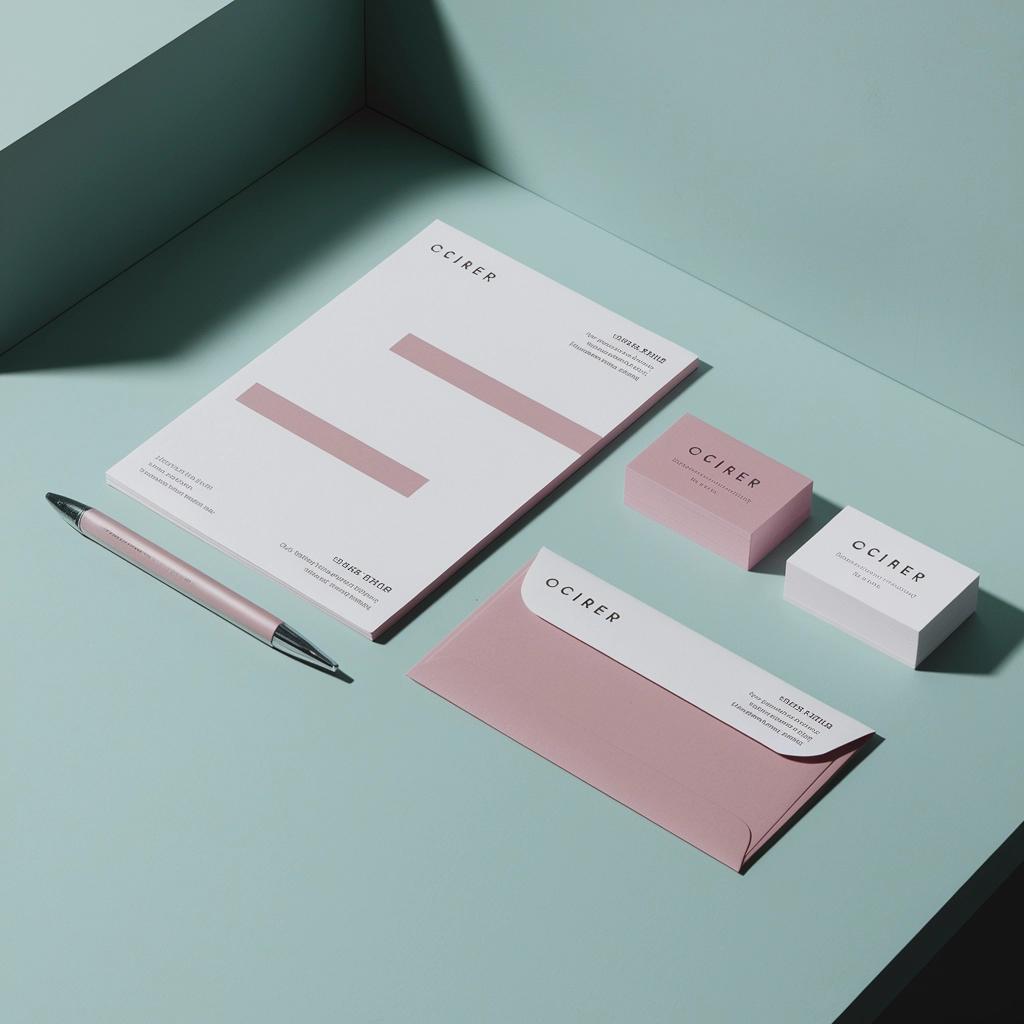 Mockup Cartoleria Moderna Pastello