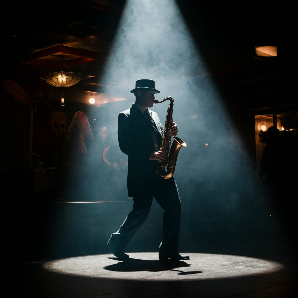 Noir Jazz: Sassofono nelle Ombre
