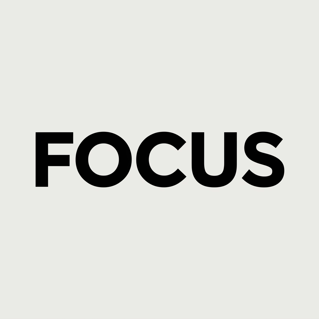 Fokus: Monochromatické typografické umění