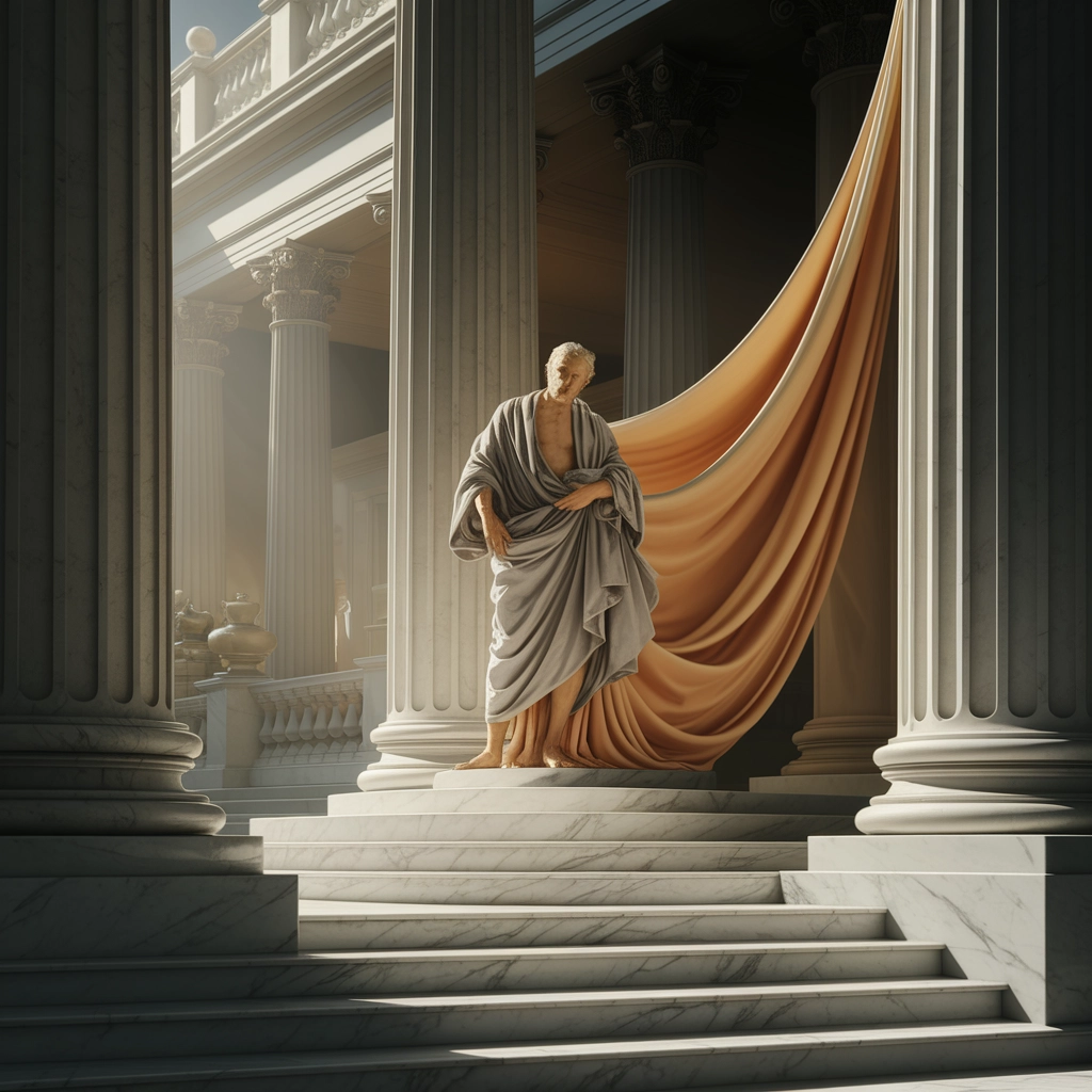 Filosofo nella Sala del Neoclassicismo