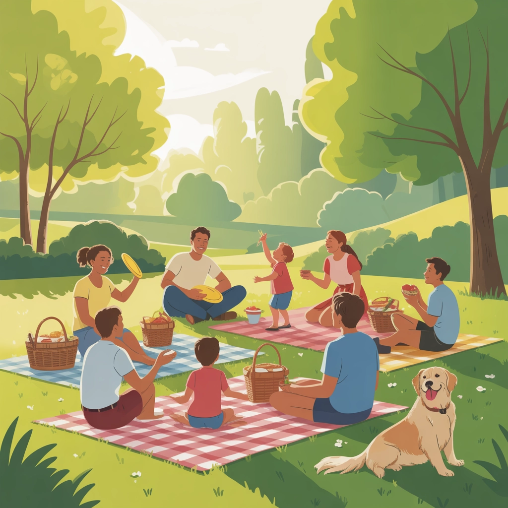 Beatitudine del Picnic Estivo