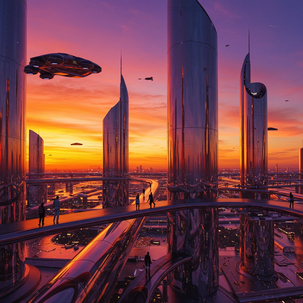 Tramonto sulla Città di Cromo