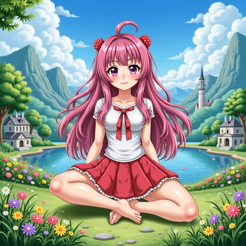 Obraz AI-generated Generator Obrazów AI w Stylu Anime
