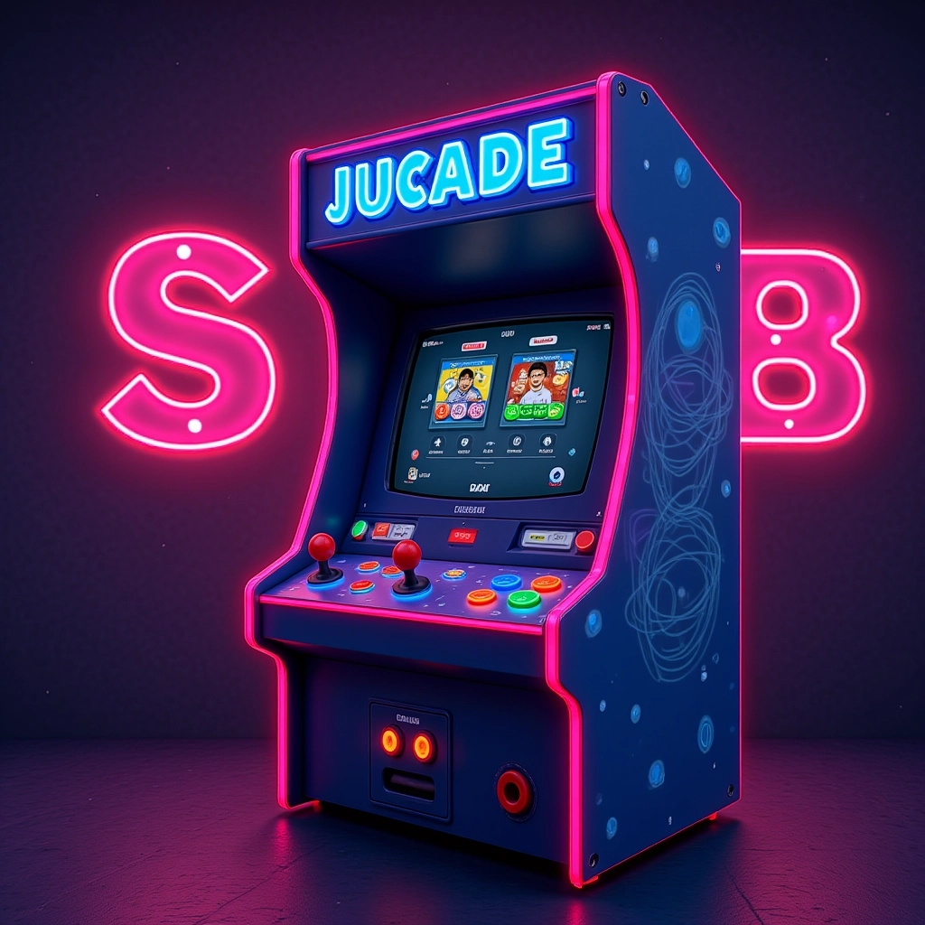 Obraz AI-generated Generator obrazów AI w stylu Arcade Bits