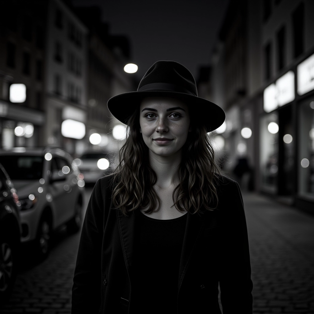 AI-generated obrázek Fin Out Noir AI generátor obrázků
