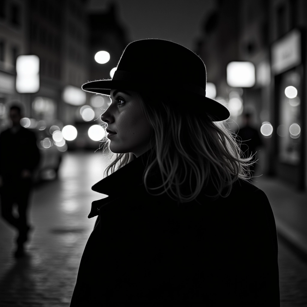 AI-generated image Noir Style Image Generator