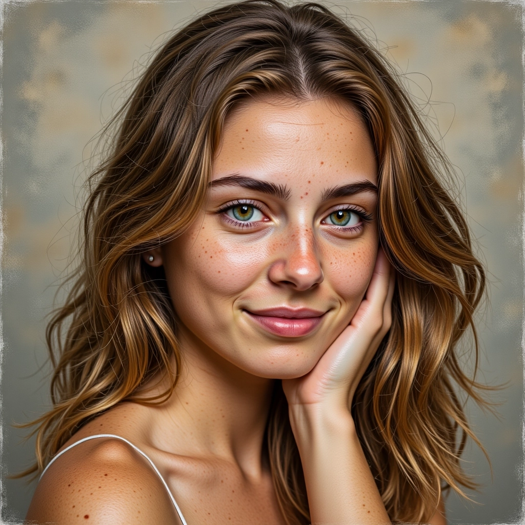 AI-generated изображение AI генератор на изображения в маслен живописен стил