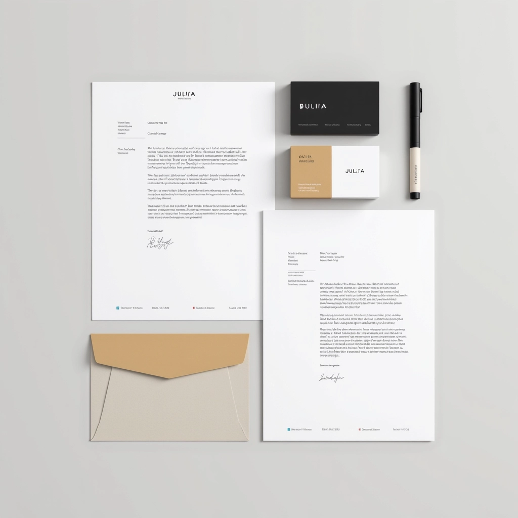 Immagine AI-generated Generatore di Immagini AI in Stile Mockup Cartoleria
