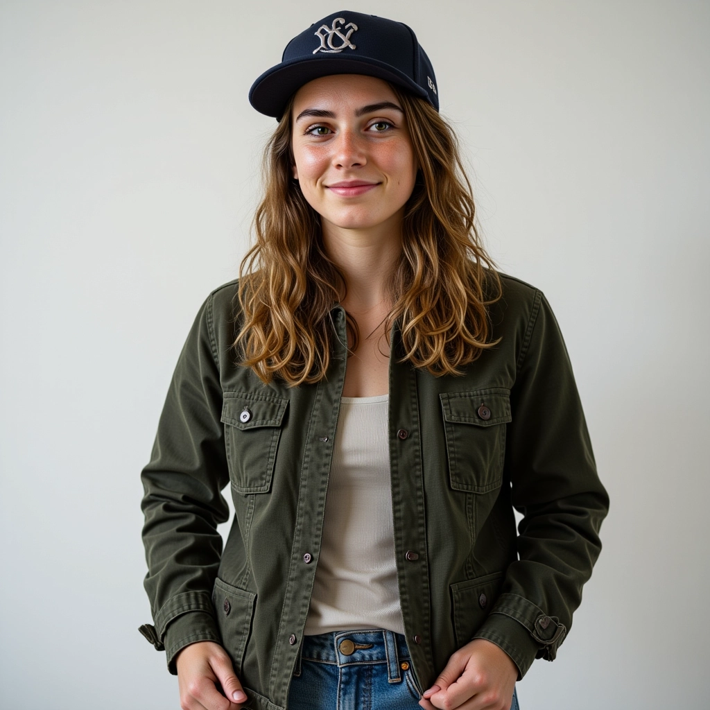 AI-generated nuotrauka Streetwear katalogo AI vaizdų generatorius