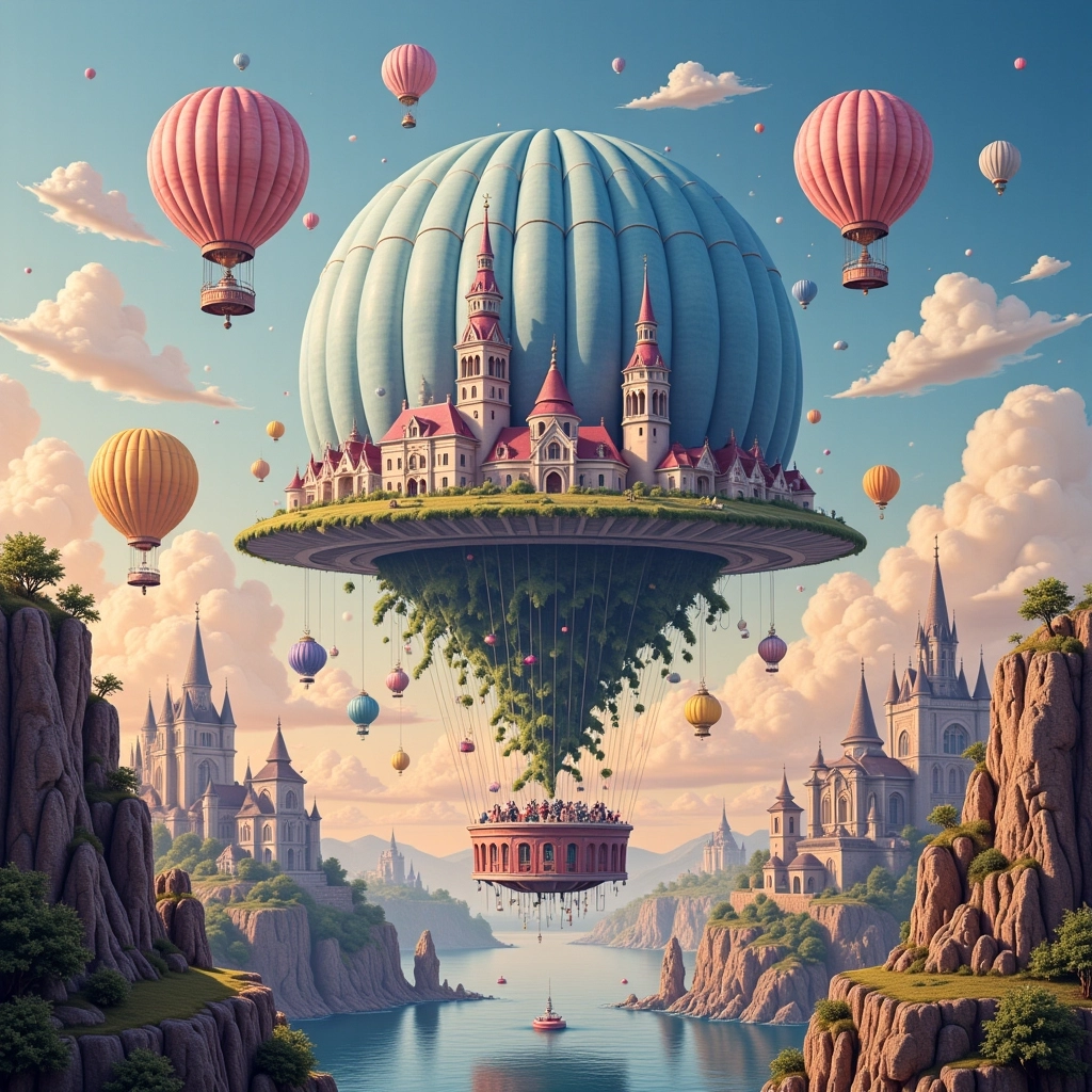AI-generated obrázek Surrealistický AI generátor obrázků