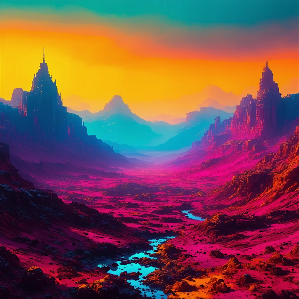 超现实风景艺术