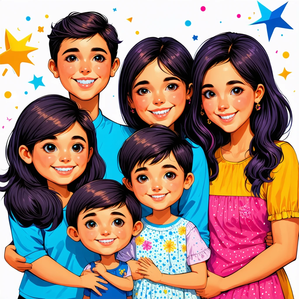 Ritratto di Famiglia per la Cameretta dei Bambini
