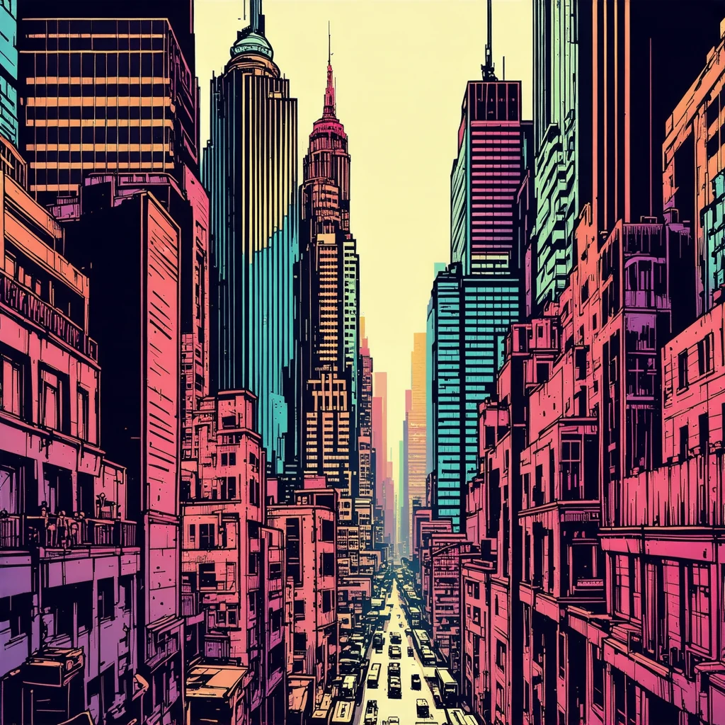 Paesaggio Urbano a Fumetti