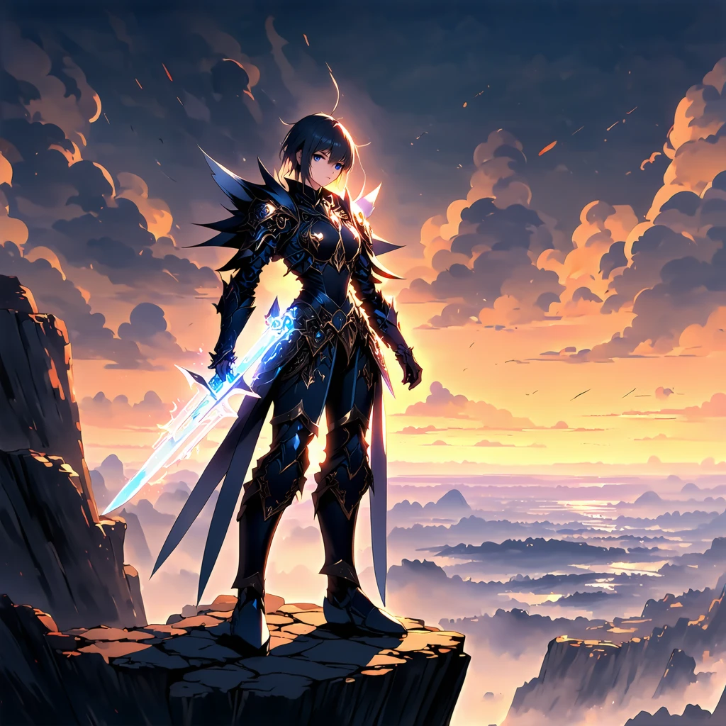 Dizajn fantasy anime postavy pre protagonistu videohry