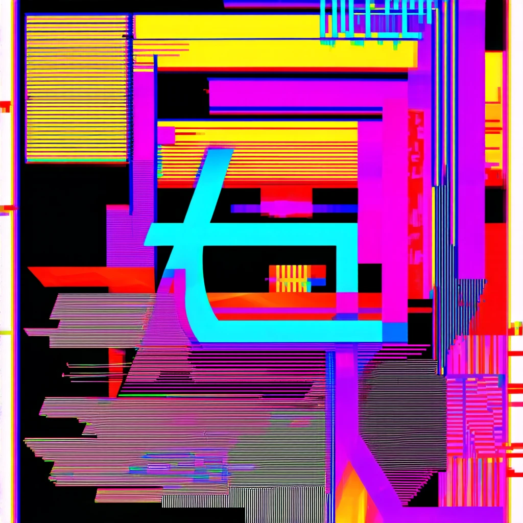 Digitaalse kunstinäituse reklaamplakat