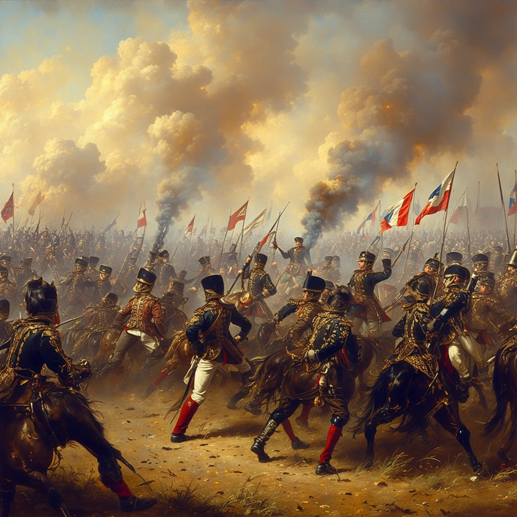 Scena di Battaglia Napoleonica