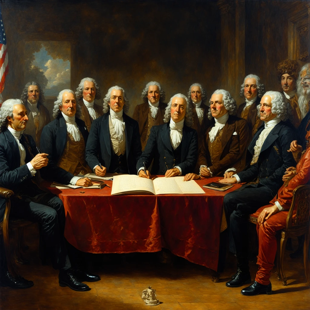 Firma della Dichiarazione d'Indipendenza