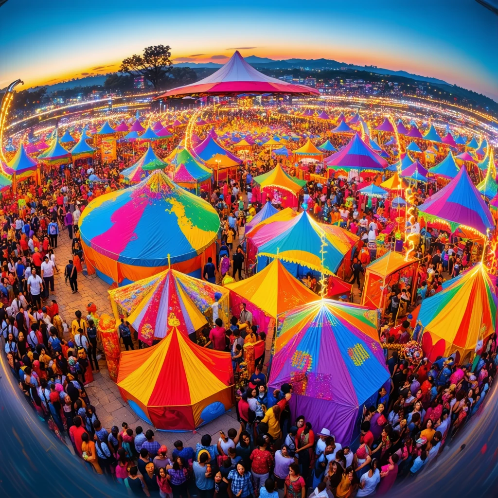 Scena di Festival o Evento per la Promozione