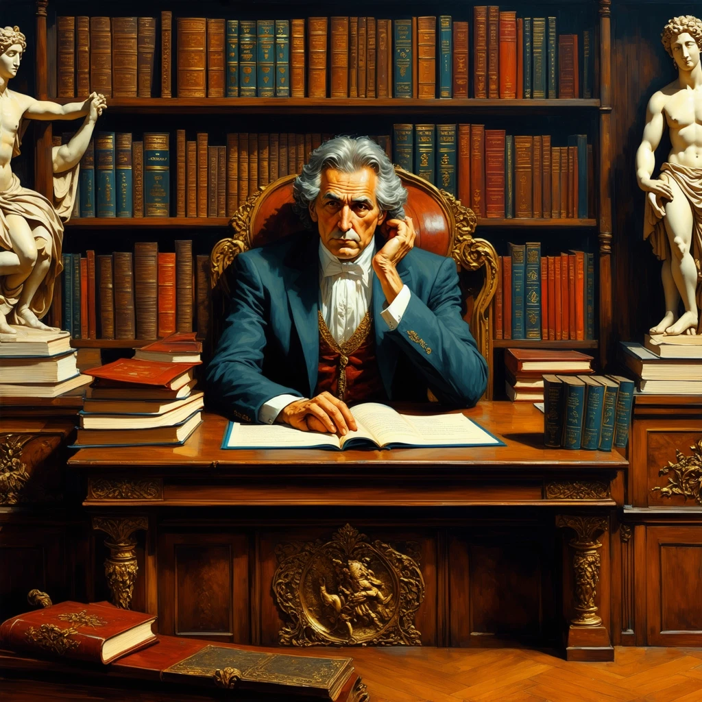 Illustrazioni Editoriali per Articoli di Storia o Filosofia