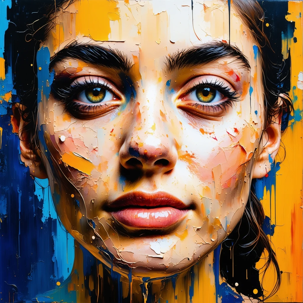 Ritratto artistico per mostra in galleria