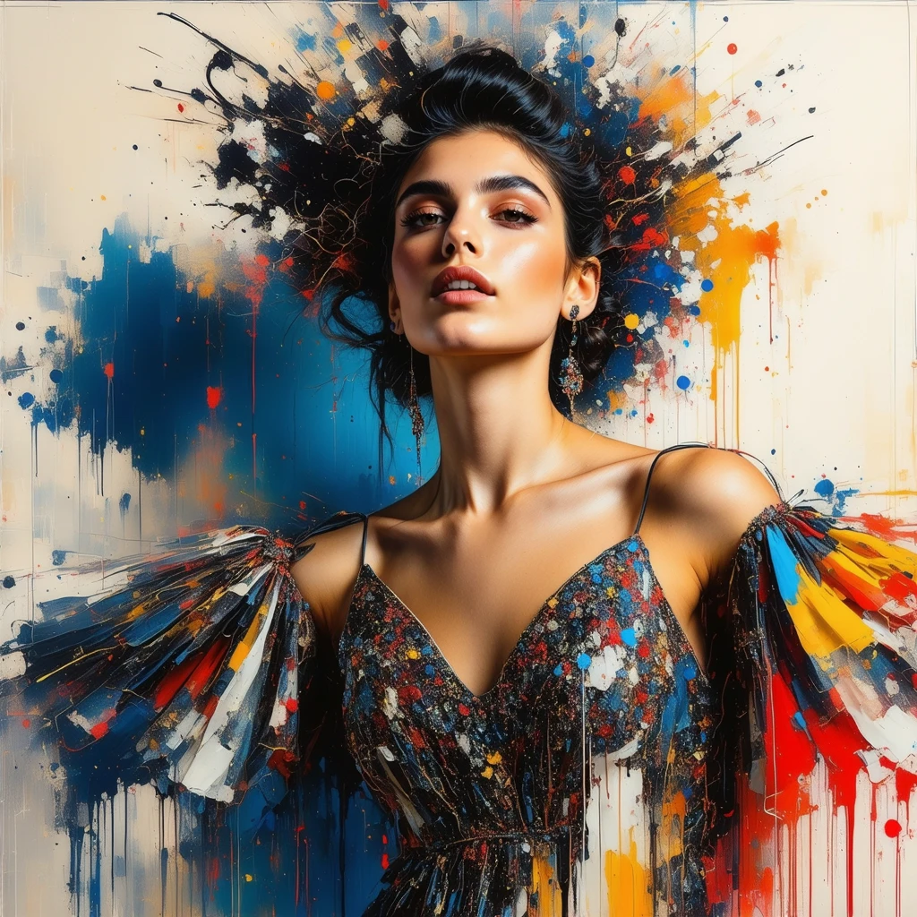 Fotografia di Moda con Tocco Pittorico per Riviste