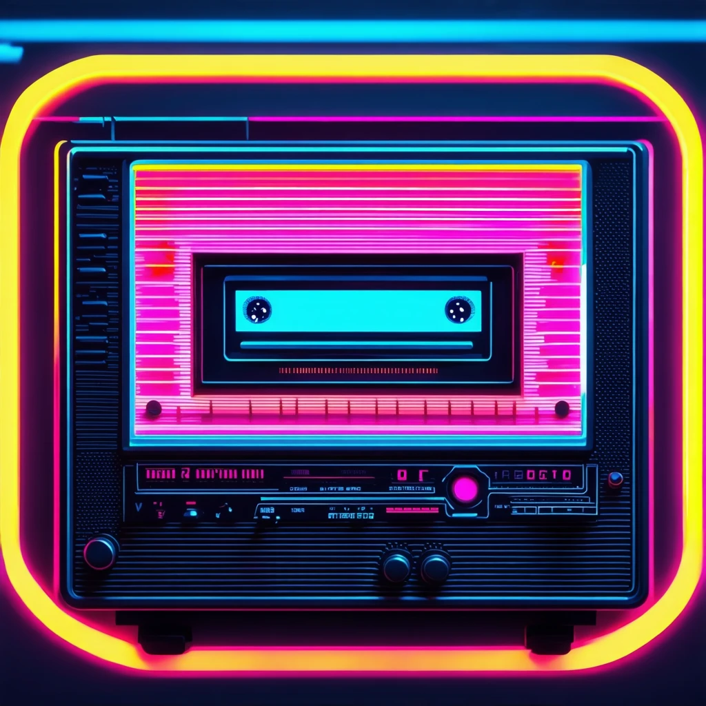 Pubblicità di Prodotto per Elettronica Vintage