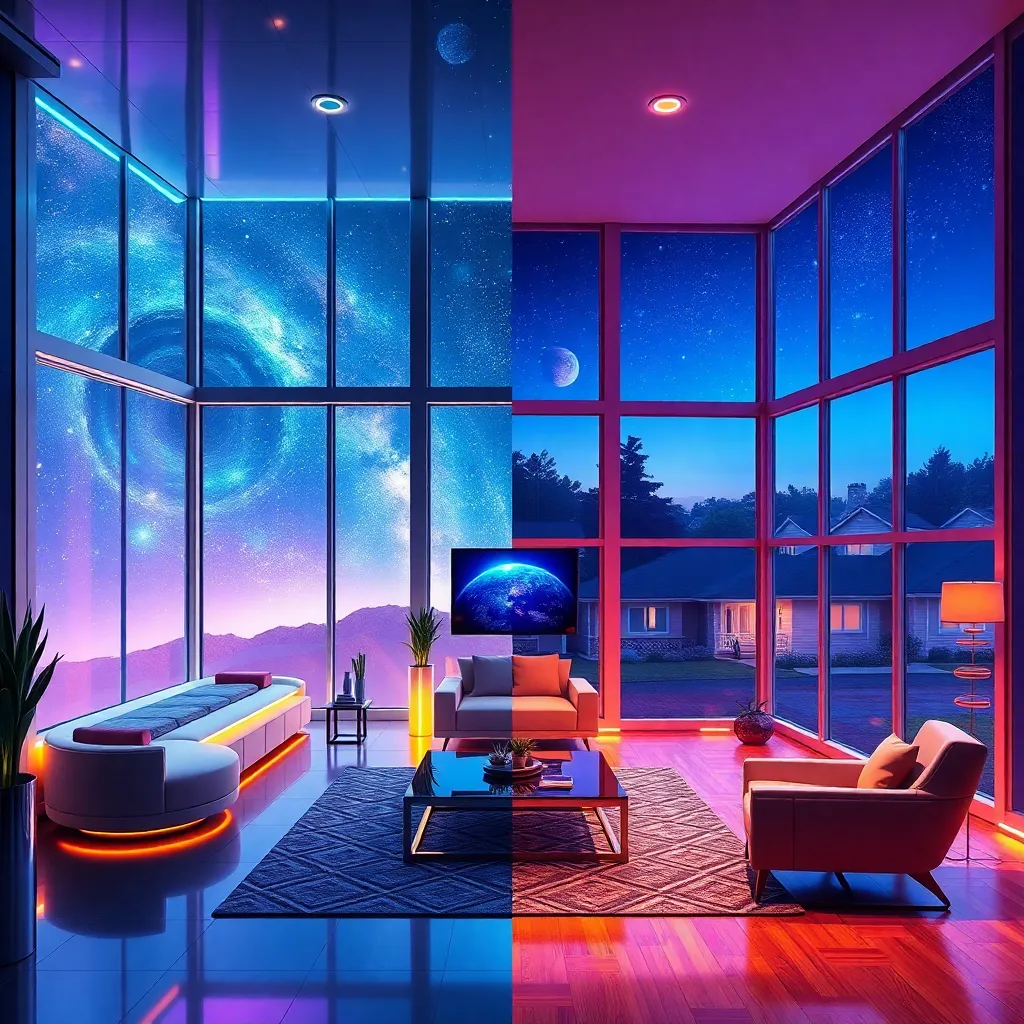 Generatore di Immagini AI Stile Space Home