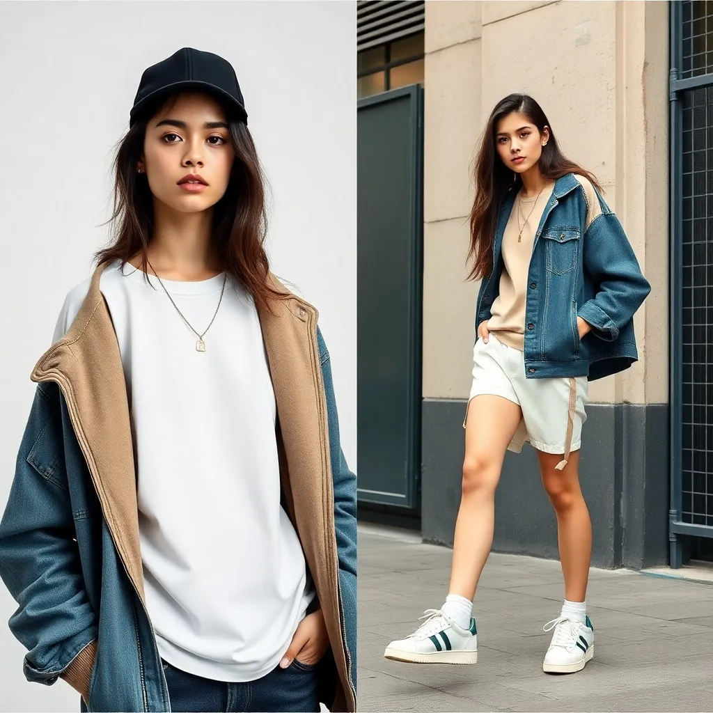 Generatore di Immagini AI Stile Catalogo Streetwear